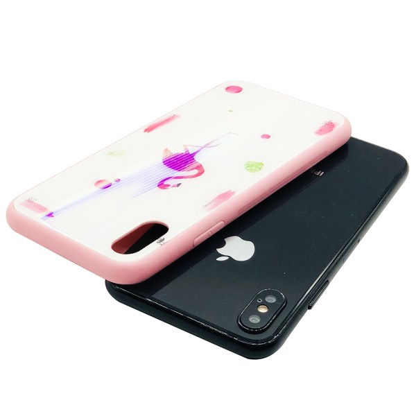 Flamingo Skyddskal från JENSEN till iPhone X/XS