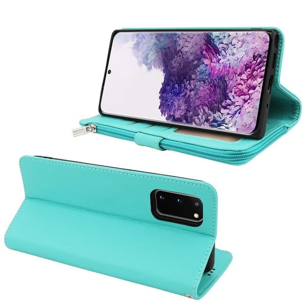 Stilfuldt pung etui - Samsung Galaxy S20 FE Roséguld