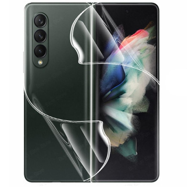 4-in-1 Hydrogel Skärmskydd Samsung Galaxy Z Fold 3 Transparent