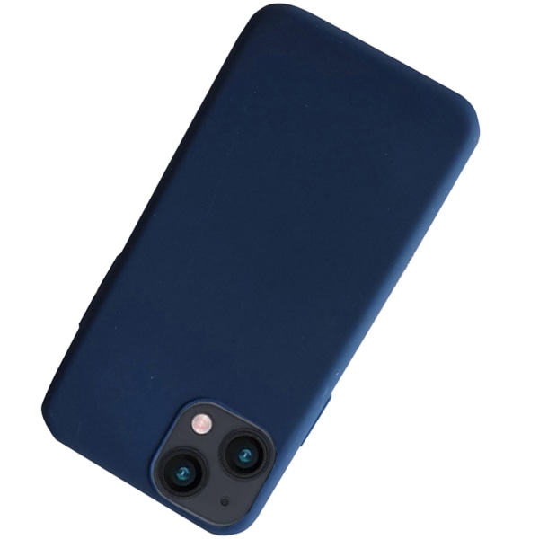 Tyylikäs suojakuori (LEMAN) - iPhone 13 Mini Mörkblå