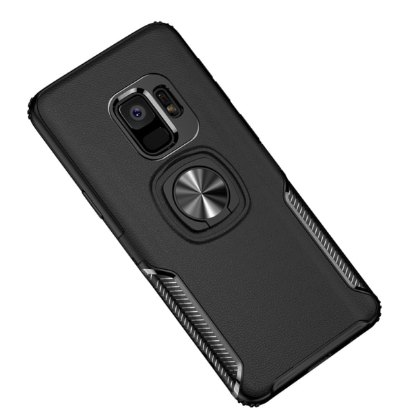 Samsung Galaxy S9 Plus - Elegant Skal med Kickstand Marinblå