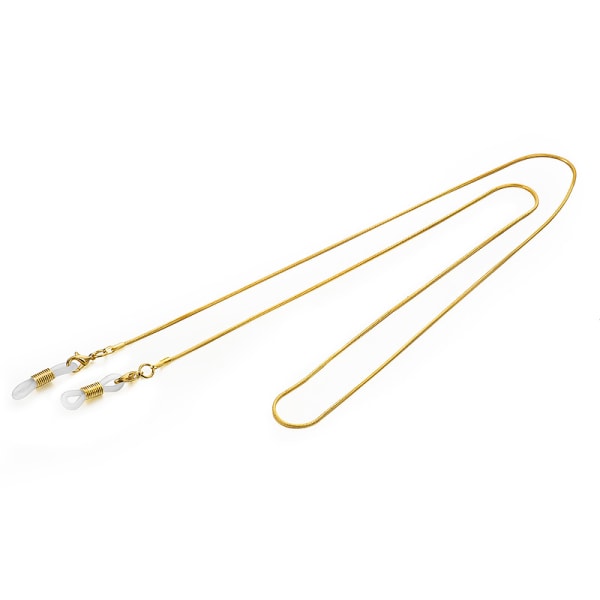 Elegant Glasögon Snöre Senilsnöre Guld