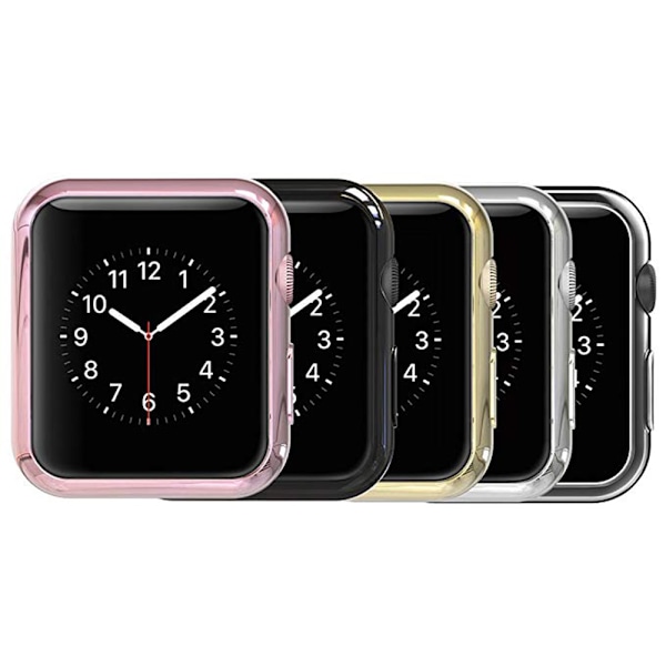 Smart Skyddsskal till Apple Watch 38mm Serie 3/2 Roséguld