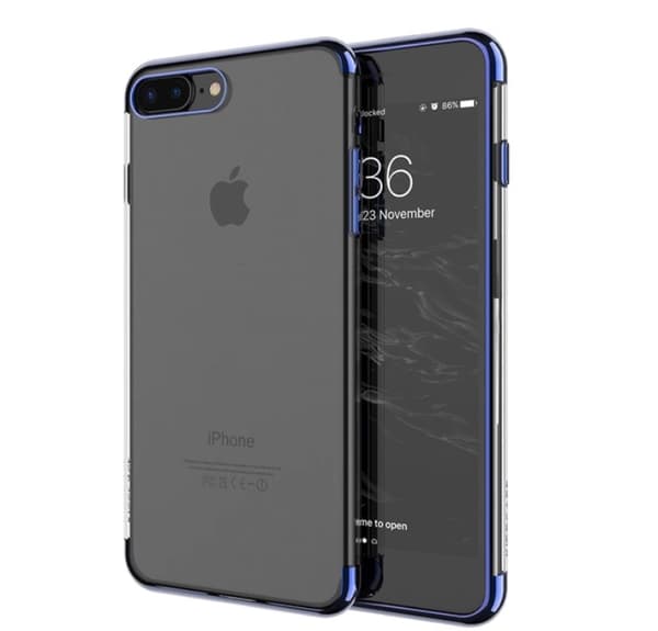 iPhone 7 PLUS - Stilrent Exklusivt Silikonskal FLOVEME Röd