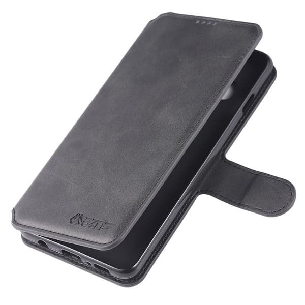 Skyddande Smart Plånboksfodral - Samsung Galaxy S10E Svart
