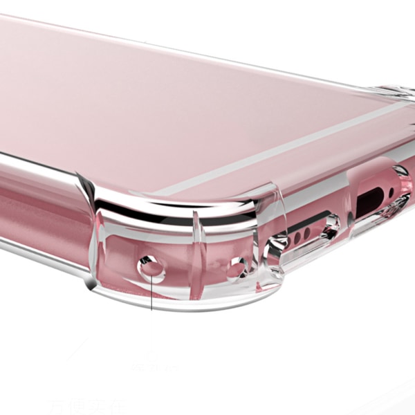iPhone 8 Plus - Stilrent Stötdämpande Skal Transparent/Genomskinlig