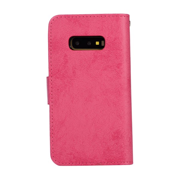 2 in 1 Smart Wallet Case - Samsung Galaxy S10e Brun