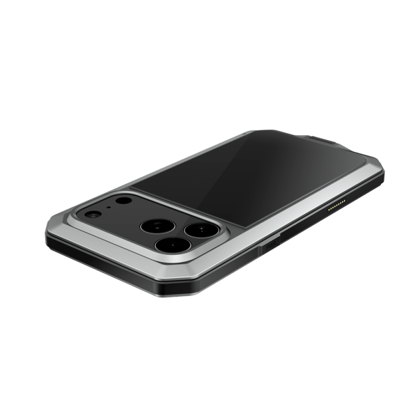 iPhone 17 Pro Skyddsskal i Aluminium  Robust, Stilrent & Greppvänligt Svart