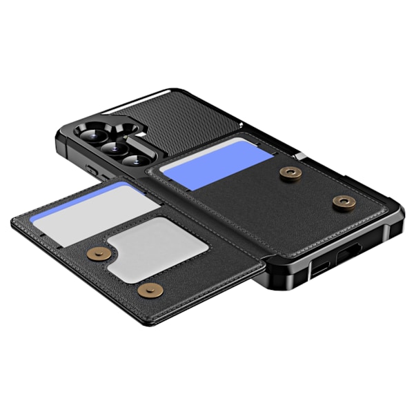 Samsung Galaxy S23 Plus Kortfodral - Rymmer 4 Kort & Skyddar Perfekt