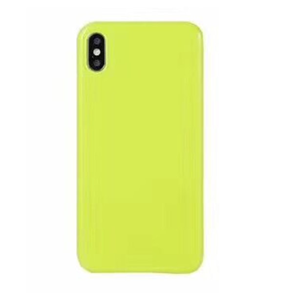 Elegant silikondeksel til iPhone XS Max (matt finish) Grön