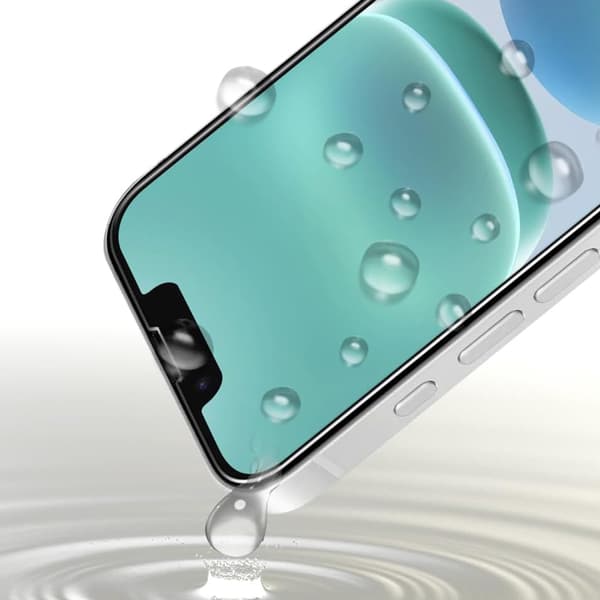 iPhone 16E 2-pack Hydrogel Skärmskydd HD 0,2mm Transparent