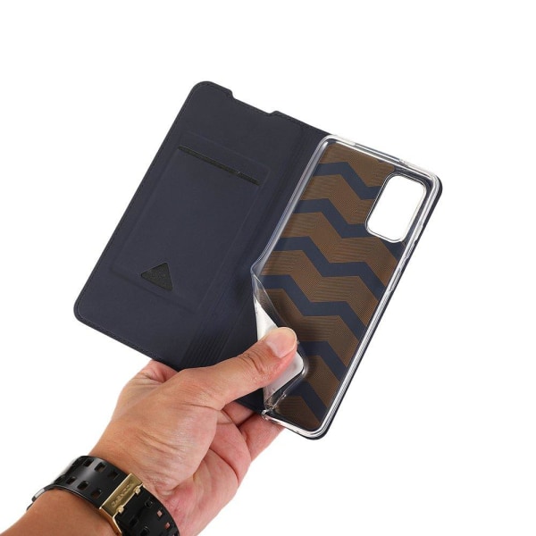 Professionelt Smooth Wallet Cover - iPhone 12 Pro Max Marinblå