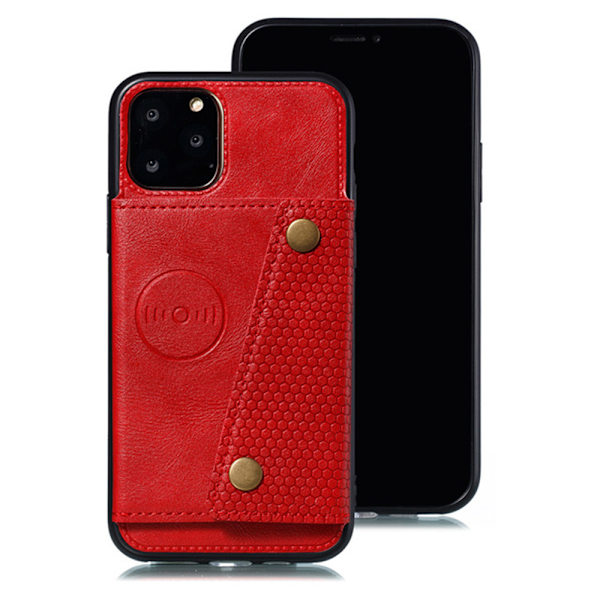 Skal med Kortfack - iPhone 12 Pro Grå
