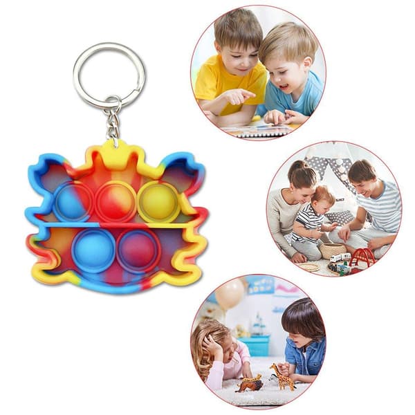 Fidget Toy / Pop It / Simple Dimple Flera Figurer Ananas