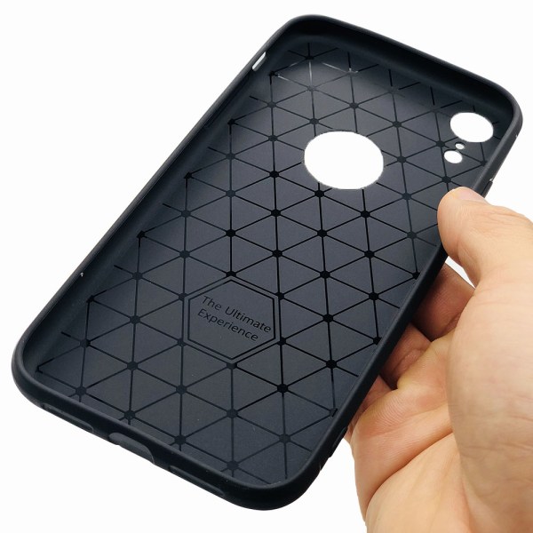 Stilfuldt silikone cover til iPhone XR fra Auto Focus Svart