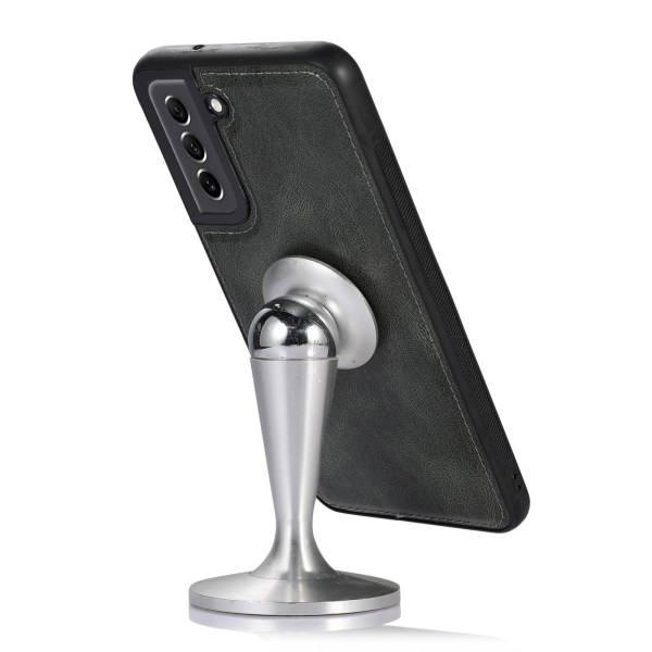 Smooth 2-1 Wallet Case - Samsung Galaxy S21 FE Svart