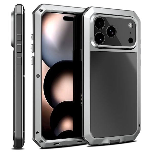 iPhone 17 Pro Max  Robust Starkt Aluminiumskal Röd