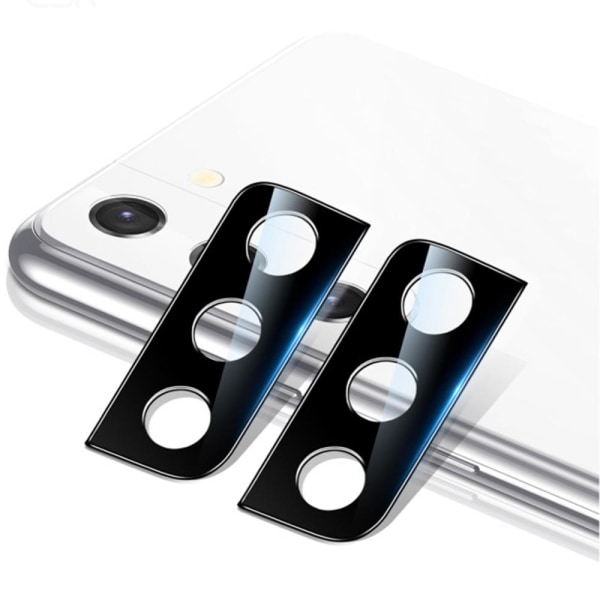3-PACK Galaxy S21 Plus Högkvalitativt 2.5D Kameralinsskydd Svart