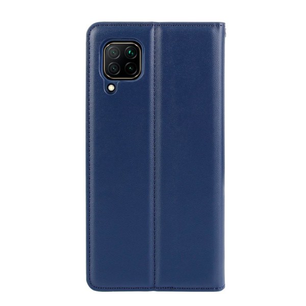 Tyylikäs lompakkokotelo (Hanman) - Samsung Galaxy A12 Marinblå