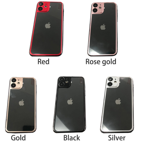 Baksida Skärmskydd iPhone 11 Aluminium + Titanlegerings ProGuard Guld