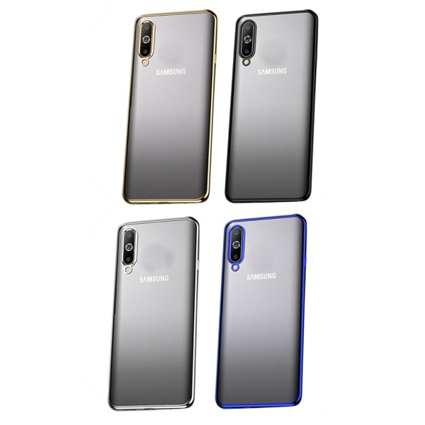 Effektfullt Silikonskal - Samsung Galaxy A50 Guld