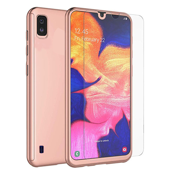 Stötdämpande Dubbelskal - Samsung Galaxy A10 Silver