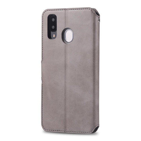 Praktisk AZNS Wallet Case - Samsung Galaxy A40 Svart