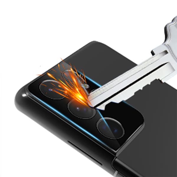 2-PACK Kameralinsskydd 2.5D HD Samsung Galaxy S22 Ultra Transparent