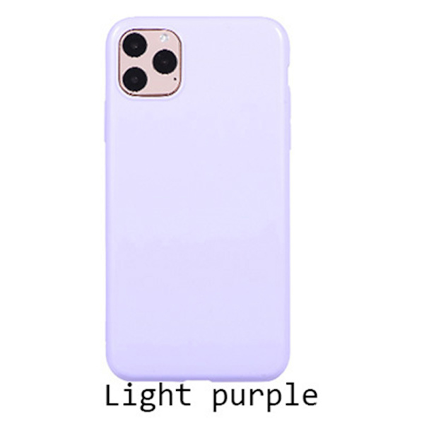 iPhone 11 Pro Max - Genomtänkt Silikonskal Vit