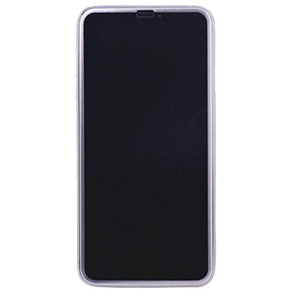 iPhone 11 Pro Max Skärmskydd 3D Aluminiumram 2-PACK Röd