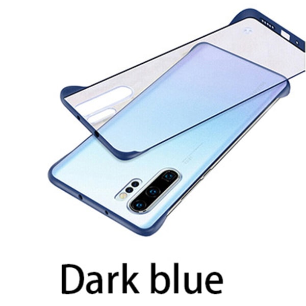 Huawei P30 Pro - Genomtänkt Stilsäkert Skal Mörkblå