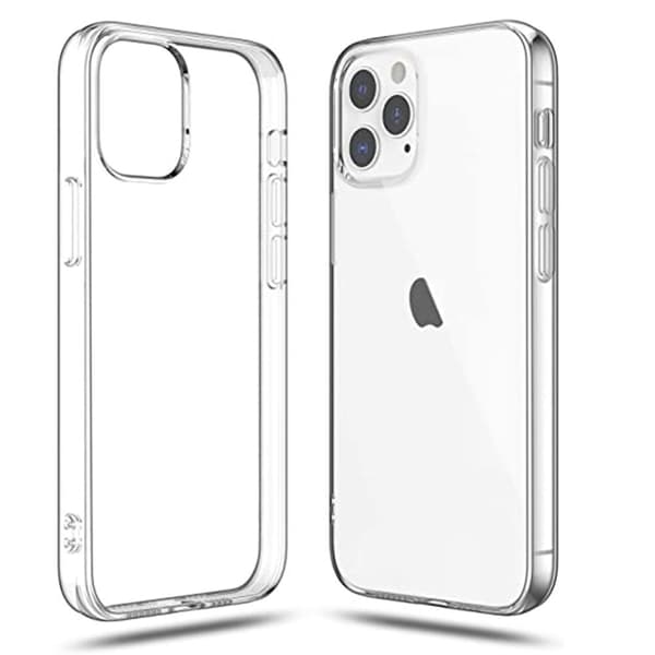 Støtdempende Silikonskal FLOVEME - iPhone 12 Pro Transparent
