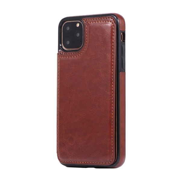 iPhone 11 - Etui med kortholder Rosaröd