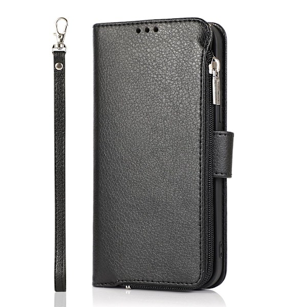 Lätt & Smidigt Plånboksfodral - iPhone 12 Mini Svart