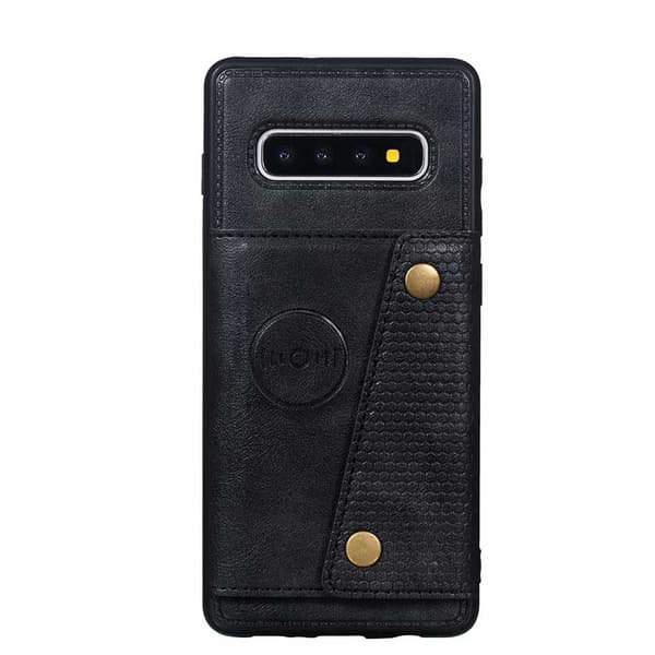 Samsung Galaxy S10+ - Etui med kortholder Ljusbrun