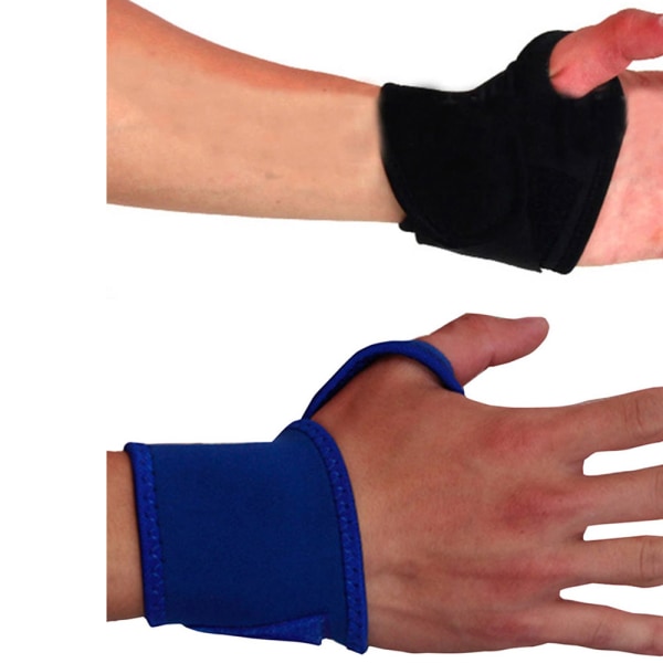 Ergonomisk håndledsskinne/håndledsstøtte Svart