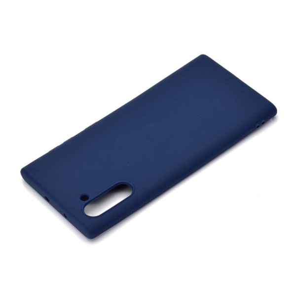 Beskyttende silikonecover (NKOBEE) - Samsung Galaxy Note10 Mörkblå