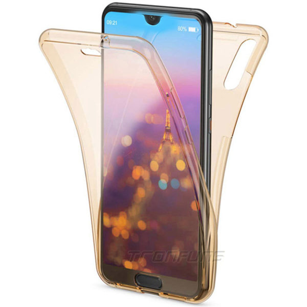 Dubbelskal - Huawei Y5 2019 Transparent/Genomskinlig