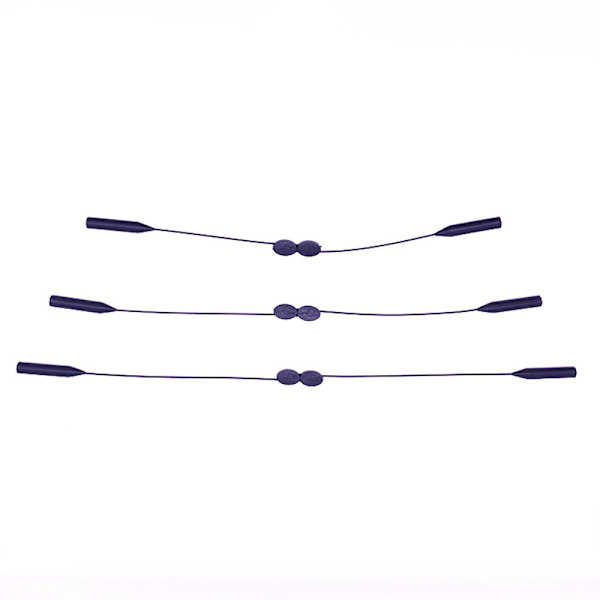 Smidigt och Justerbart Glasögonsnöre (Senilsnöre) Svart Mini 18,5-25,5cm