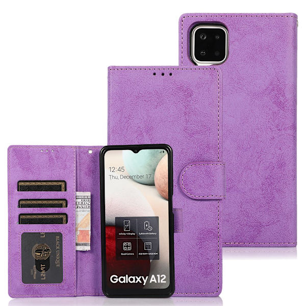 Smart Plånboksfodral LEMAN - Samsung Galaxy A42 Rosa