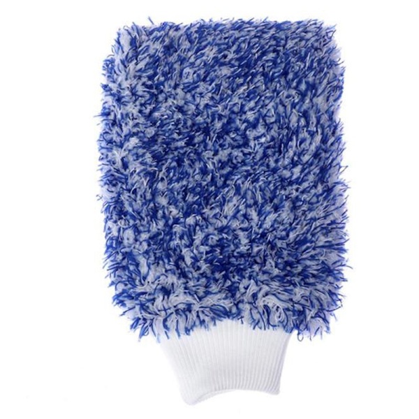 Smidig Slittålig One Size Rengörings Handske MICROFIBER Grå