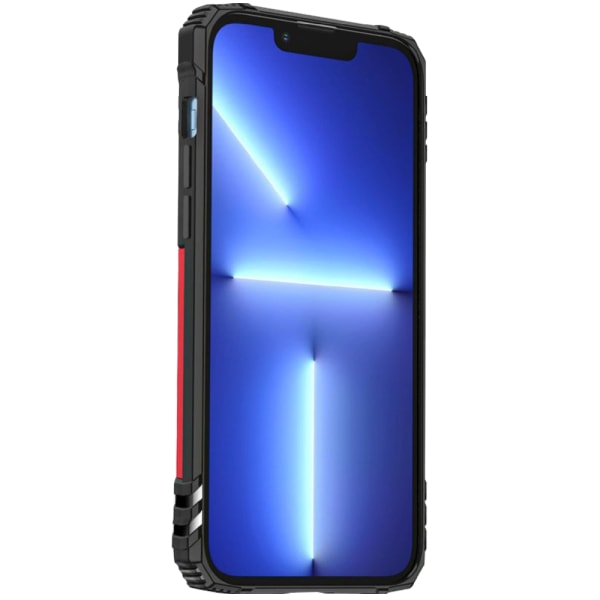 iPhone 14 Pro Max - Beskyttende praktisk cover Blå