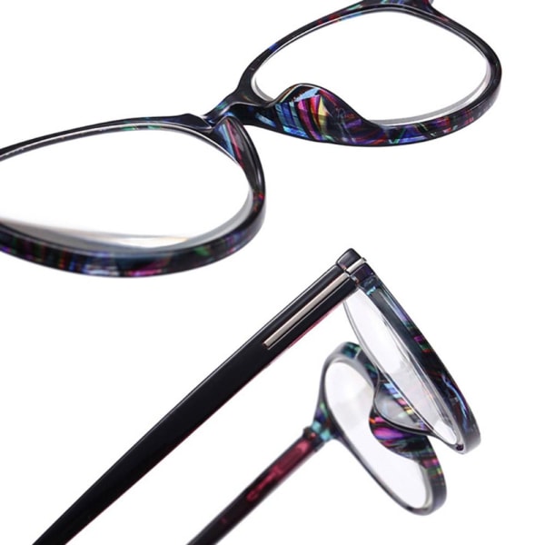 Stilrena Smarta Läsglasögon Lila 3.0