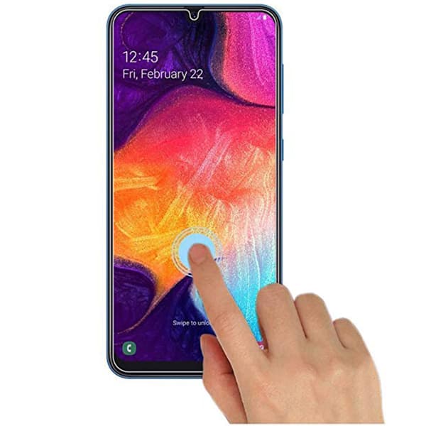 2-PACK Galaxy A40 Standard Skärmskydd HD 0,3mm Transparent