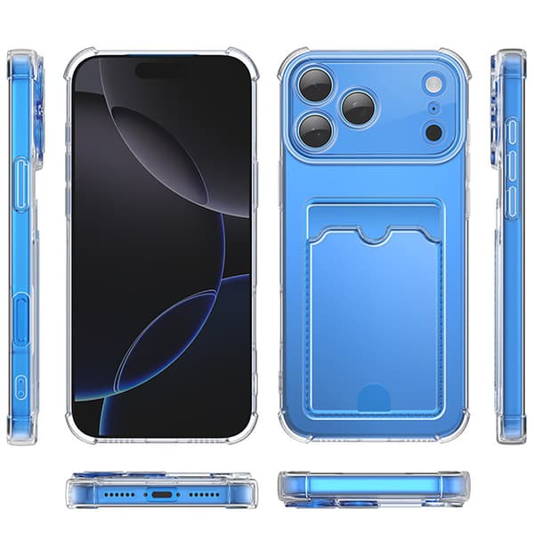 iPhone 17 Pro Max TPU Skal  Klar, Greppvänlig & Smart