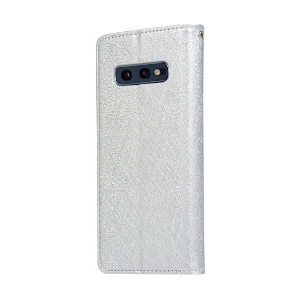 Samsung Galaxy S10E - Plånboksfodral Floveme Mörkblå