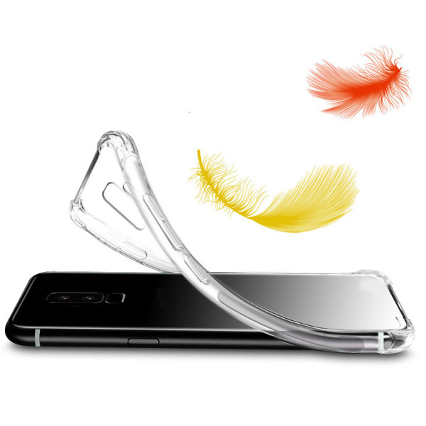 OnePlus 7 Pro - Skyddande Silikonskal Blå/Rosa