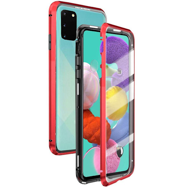 Glat magnetisk dobbeltcover - Samsung Galaxy S20 Grön