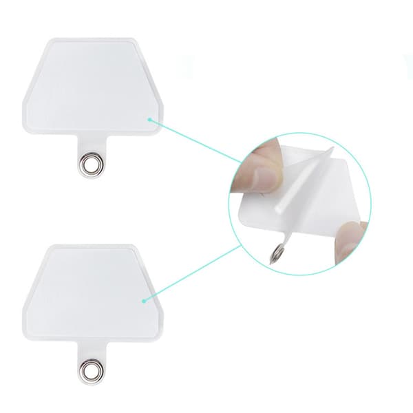Slitsterk Mobilholder/Halsbånd Röd