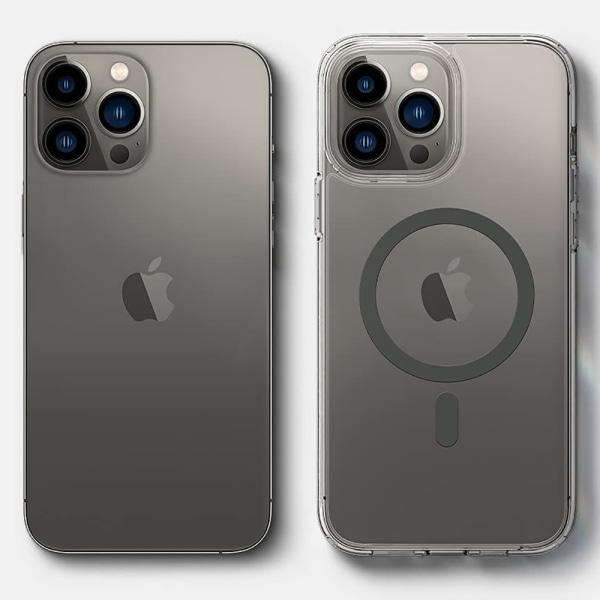 Magnetiskt skyddsskal med trådlös laddning för iPhone 13 Pro Transparent